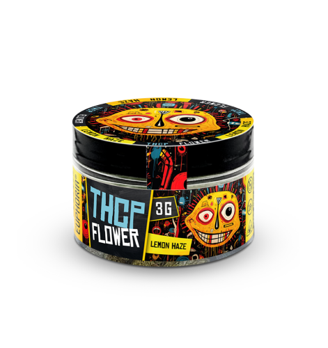 6fn-Euphoria-THCP-Flower-Lemon-Haze-3g-67x95-220x25-57x57-A-01-FINAL-packshot.213439910.1694530952 Euphoria 5% THCP Flores Lemon Haze 3g - Image 1