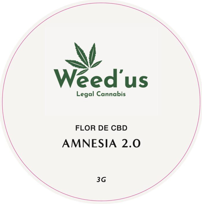 Weed'us CBD Flor Amnésia 2.0 3g - Image 5