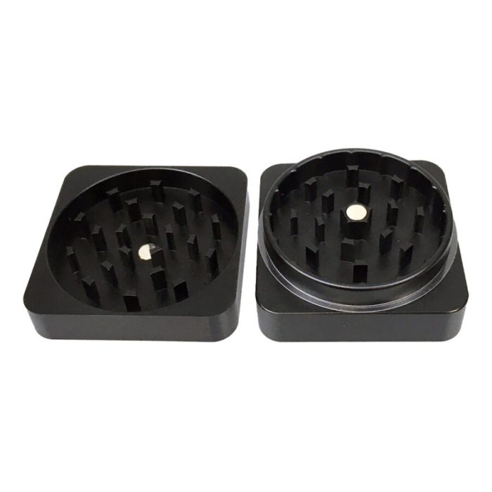 Best Buds - Flat Square Aluminium Grinder - Image 2