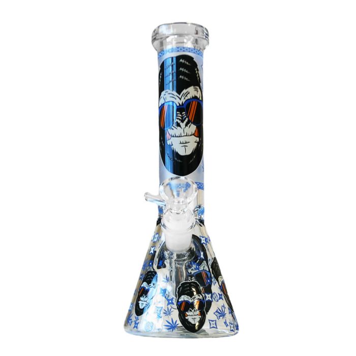 Bongo de Vidro - Blue Gorilla - Triple Thick Glass - Image 2