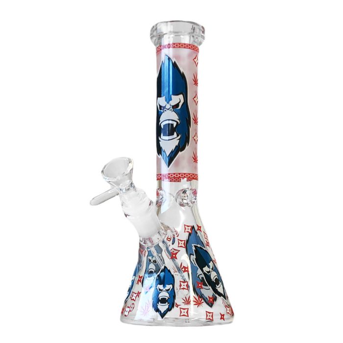 Bongo de Vidro - Red Gorilla - Triple Thick Glass - Image 1