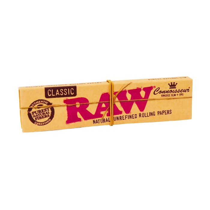 Raw Connoisseur Kingsize Slim Mortalhas + Filtros - Image 1