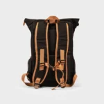 Mochila de Cânhamo Diária em Preto - Image 3