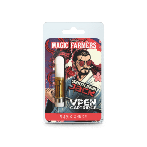 MOCKUP-VAPE-CARTOUCHE-1-BLANCHE-(1) Cartridge  Magic Sauce - Samurai Jack - 1ml - Image 1