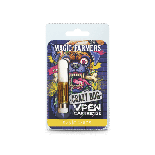 MOCKUP-VAPE-CARTOUCHE-1-BLANCHE-CRAZY-DOG Cartridge Magic Sauce - Crazy Dog - 1ml - Image 1