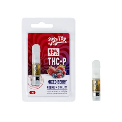 Rollz Cartridge 99% THC P - Mixed Berry - 1ml